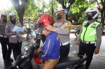 Satlantas polres Sumenep gelar Operasi Patuh Semeru 2022