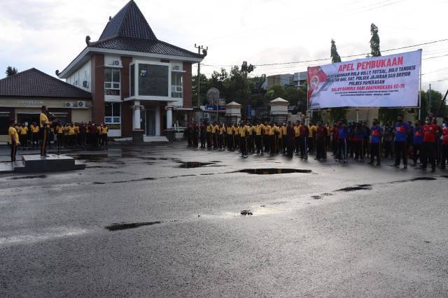 Lomba HUT Bhayangkara Polres Pamekasan 