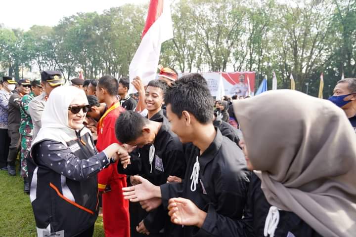 Festival Seni Pencak Silat Kapolres Bojonegoro