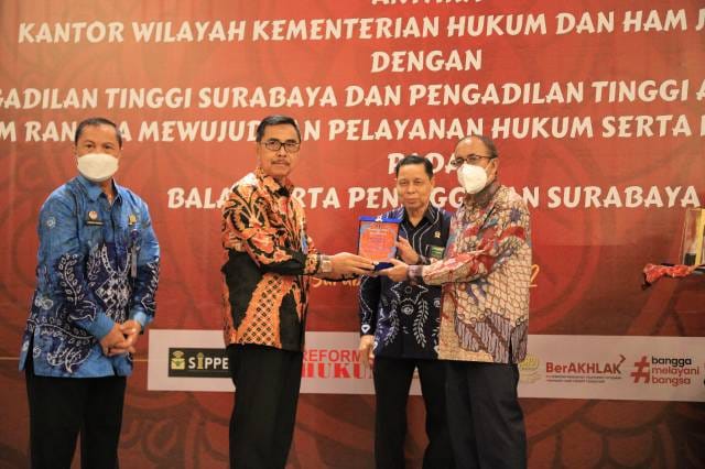 Komitmen Kemenkumham dan Pengadilan Tinggi Jawa Timur
