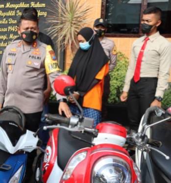 Pelaku di Polres Blitar