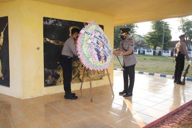 Polres Sumenep gelar tabur bunga