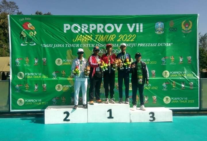 Atlit Sepatu Roda Bojonegoro Raih Satu Mendali