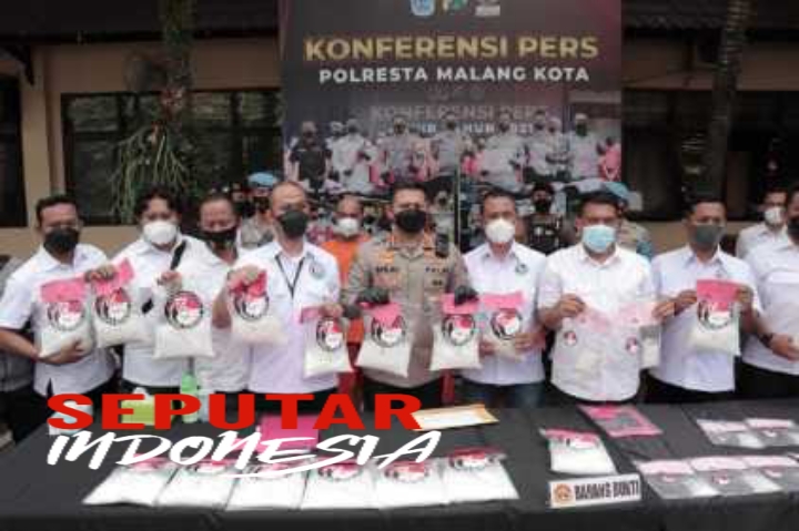 Polresta Malang Kota gelar pers rilis
