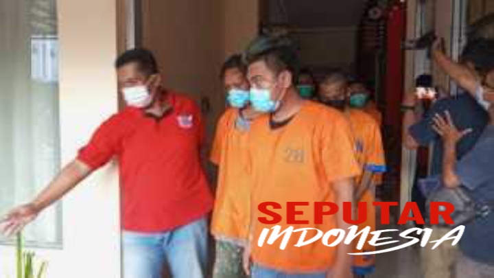 Para pelaku di Polres Jember
