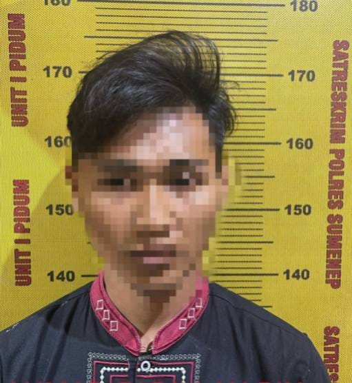 Tersangka yang diamankan Polisi