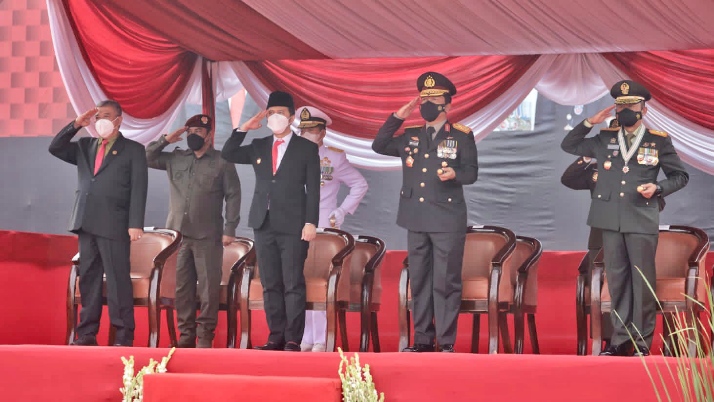 Kapolda Jatim Virtual Ikuti Puncak Peringatan Bhayangkara ke-76