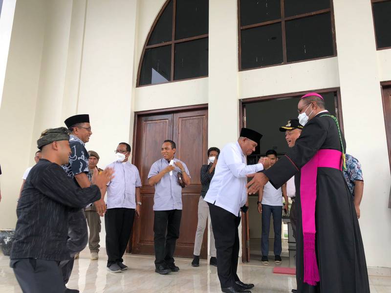 Kunjungan Uskup Amboina Provinsi Maluku