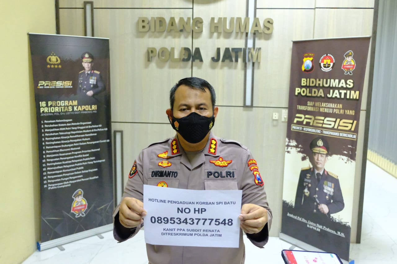 Kombes Pol Dirmanto Kabid Humas Polda Jatim