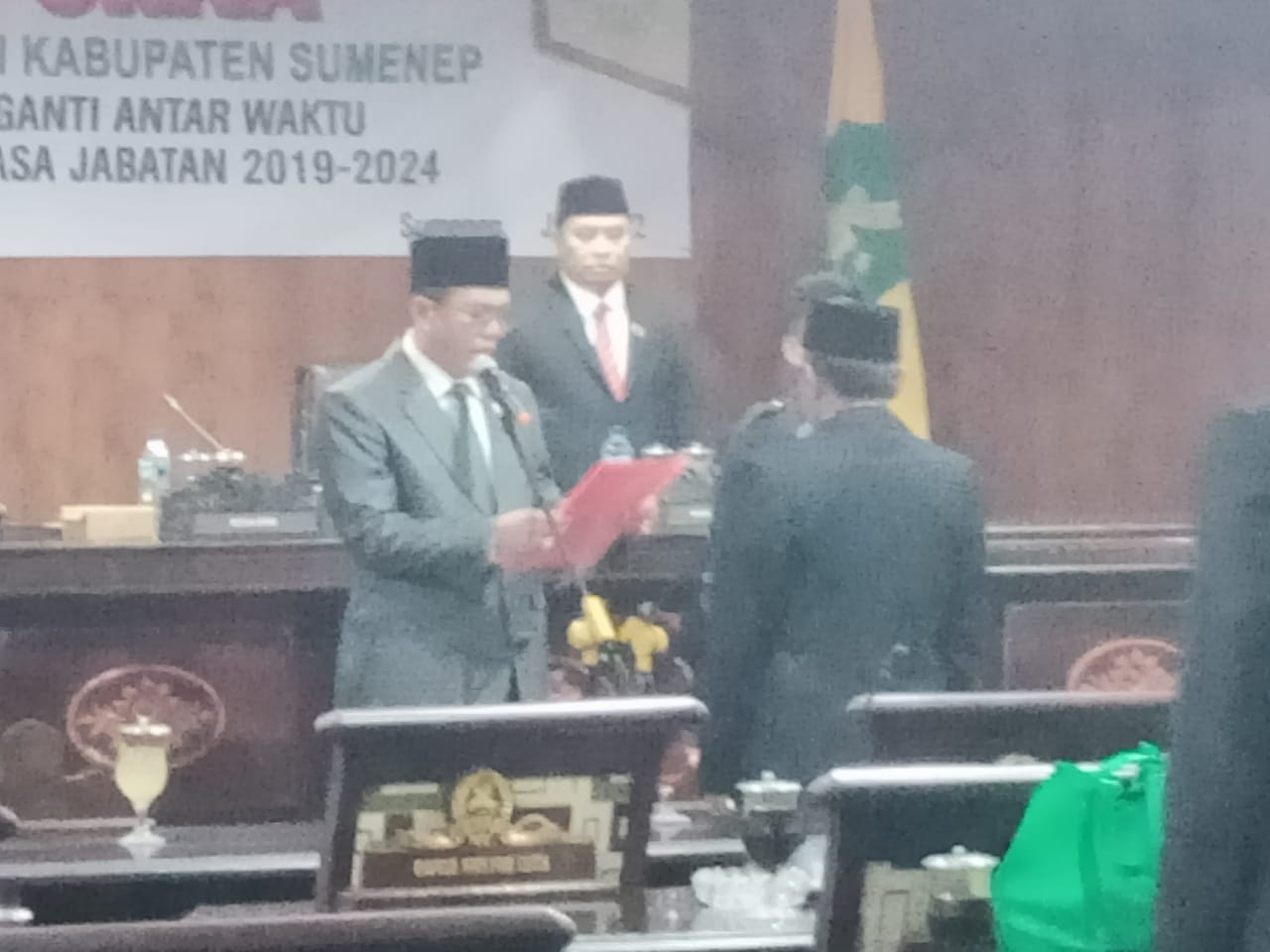 Sumpah Janji Pengganti Antar Waktu Anggota DPRD Sumenep