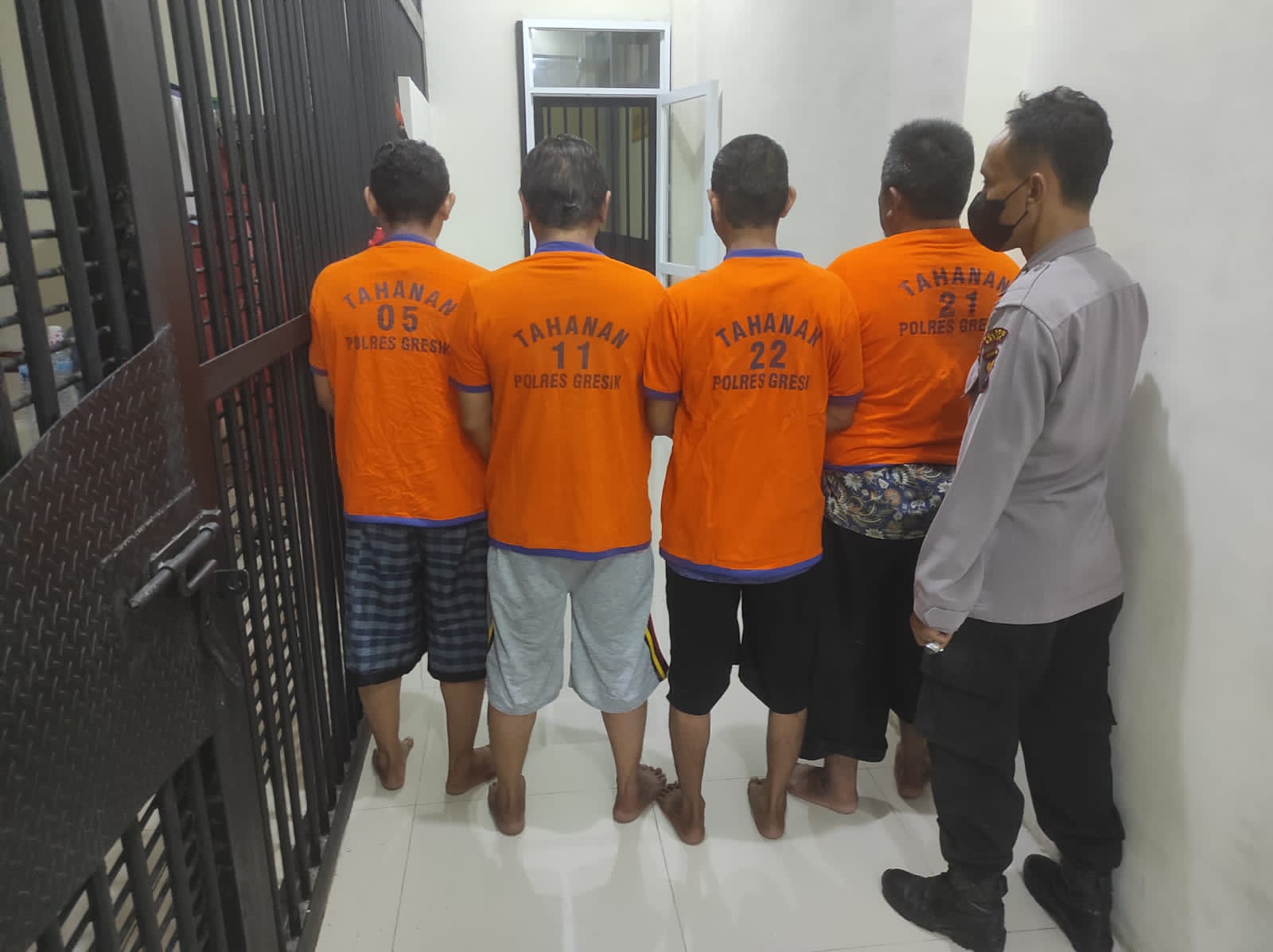 Empat tersangka penistaan agama di Gresik