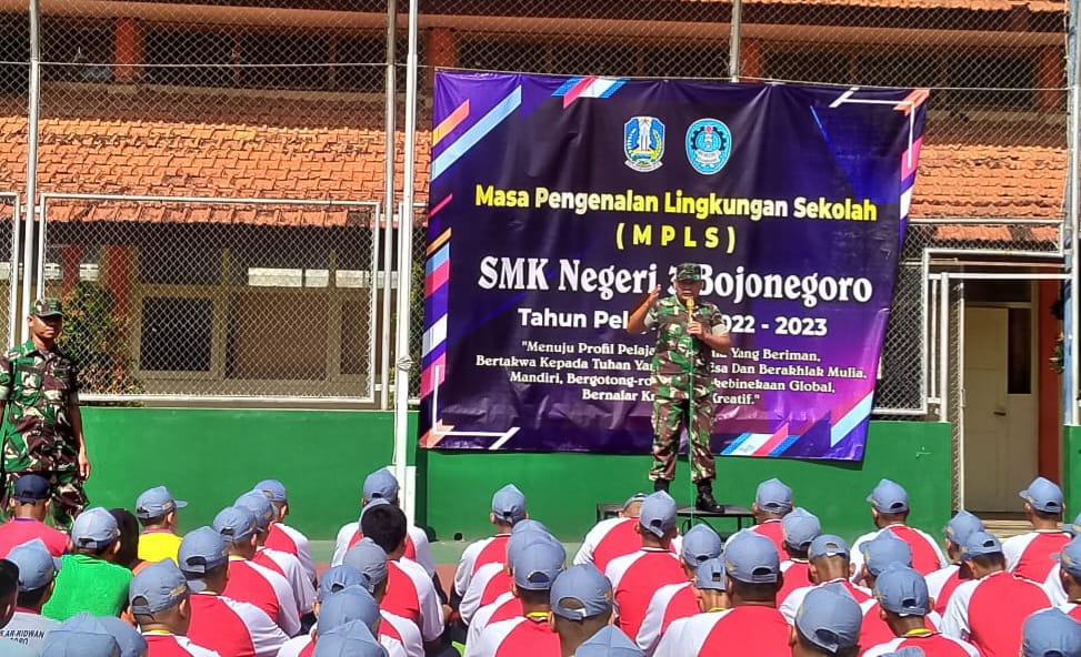 Kodim Bojonegoro bekali Pelajar dengan Wawasan Kebangsaan