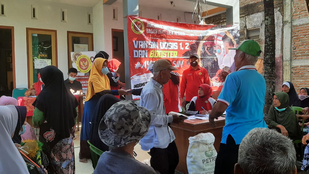 Vaksinasi Binda di Bojonegoro 