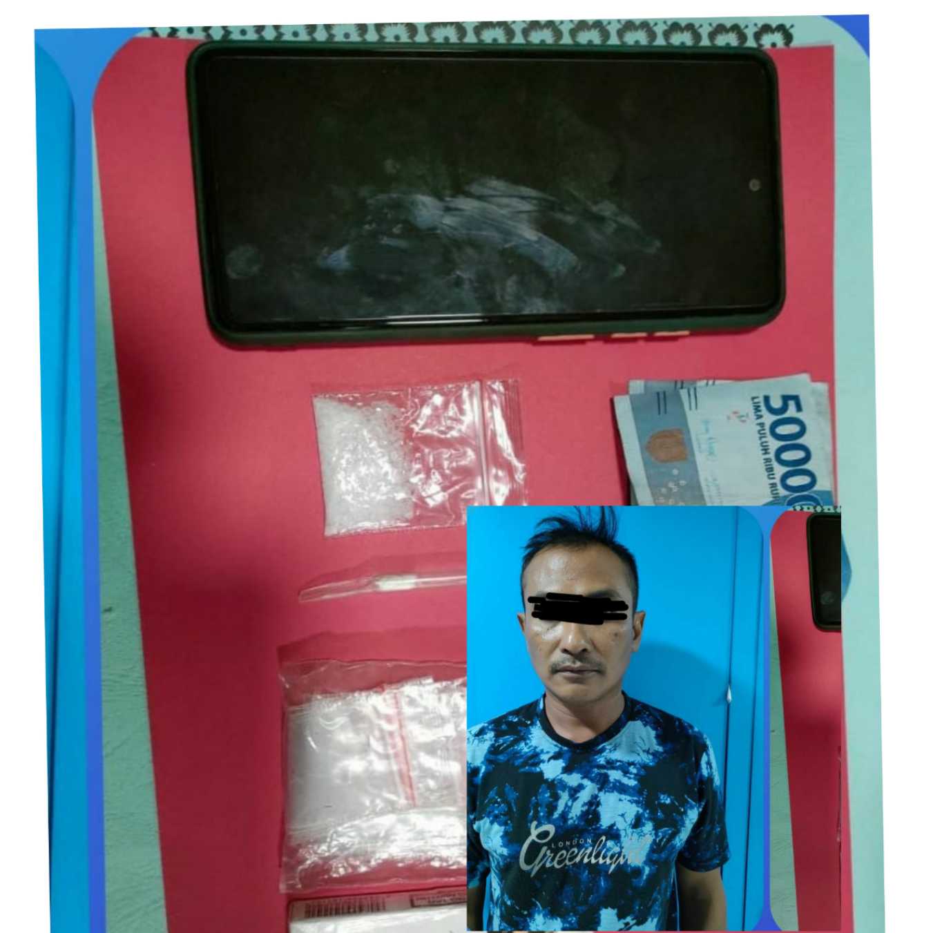 Tukang Rombeng sabu dibekuk Polisi Perak Surabaya