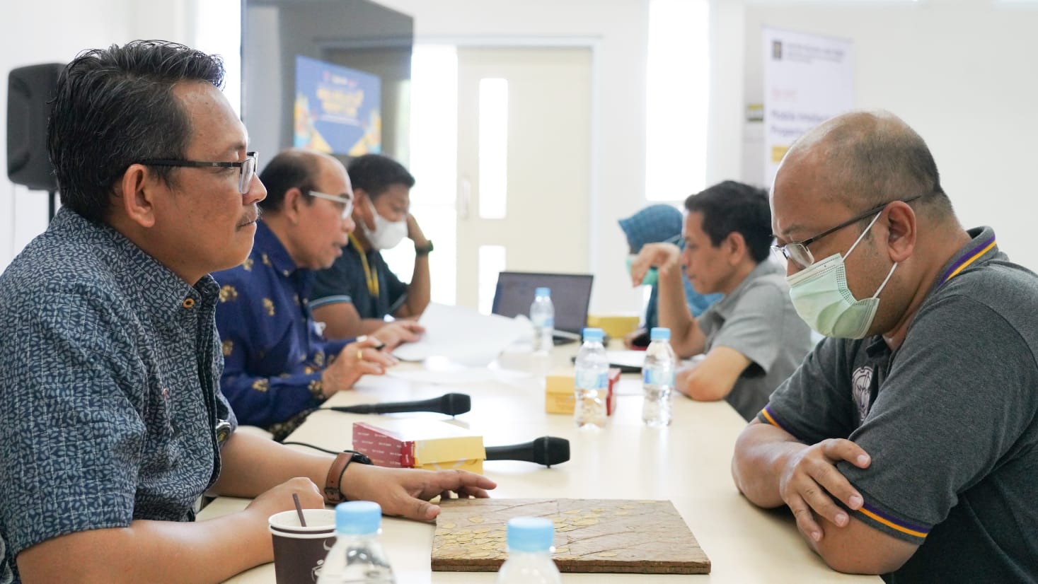 Foto : Mobile Intellectual Property Clinic (MIC) di Institut Teknologi Sepuluh Nopember (ITS), Surabaya.