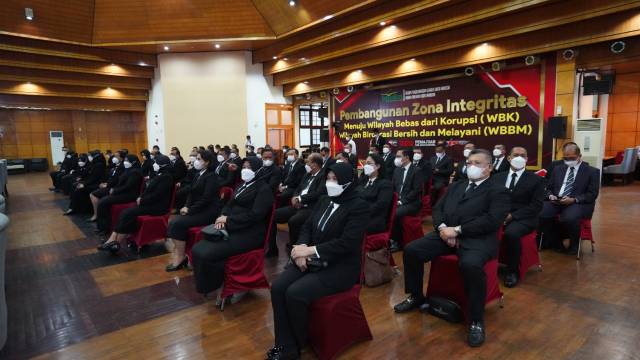 Pelatihan Kepemimpinan Nasional (PKN) Tingkat II Angkatan XXIII tahun 2022 di Aula Gedung BPSDM Kemenkumham
