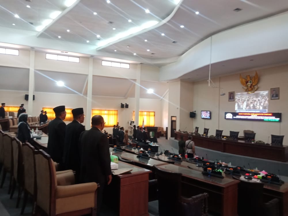 DPRD Sampang Gelar Rapat Paripurna 