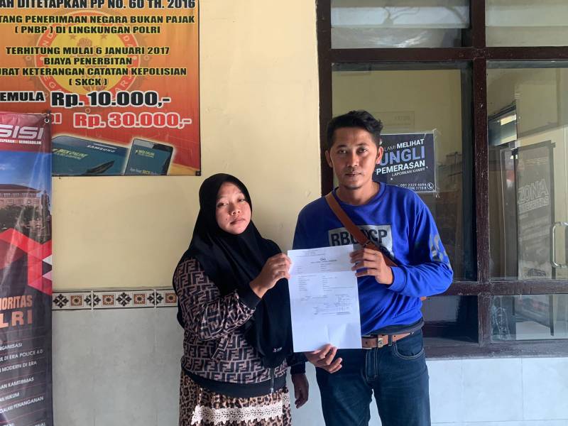 Wartawan korban pemukulan saat melapor polisi