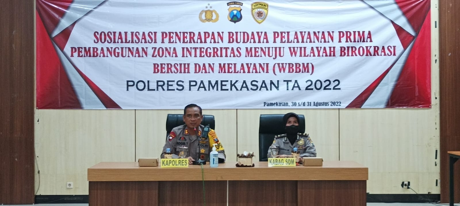 Sosialisasi Penerapan Budaya Pelayanan Prima
