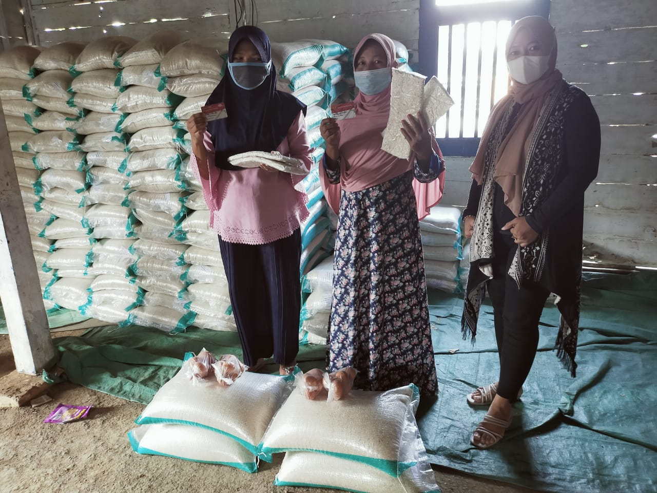 Penyaluran Bantuan Pangan Non Tunai (BPNT) 
