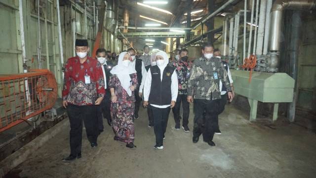 Bupati Bojonegoro dampingi Gubernur Jatim