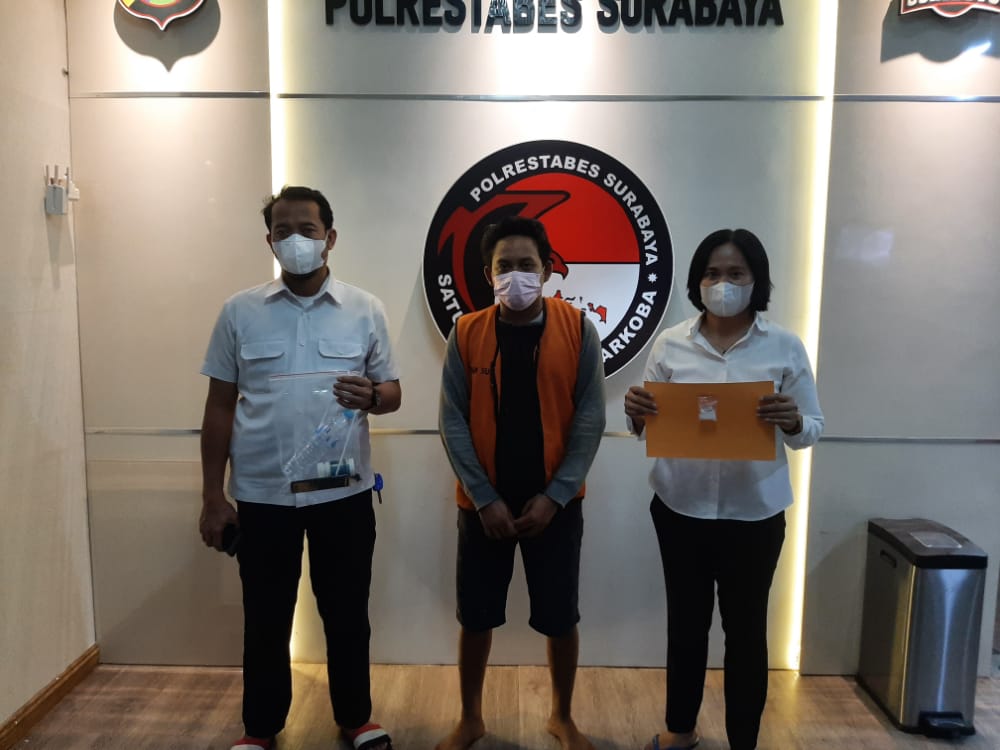 Pengedar sabu ditangkap Polrestabes Surabaya 