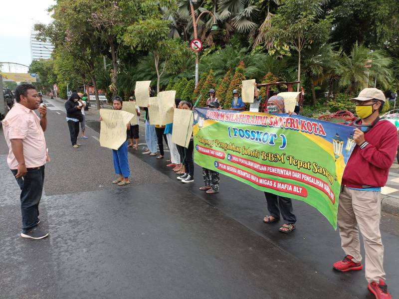 Demo damai dukung subsidi BBM