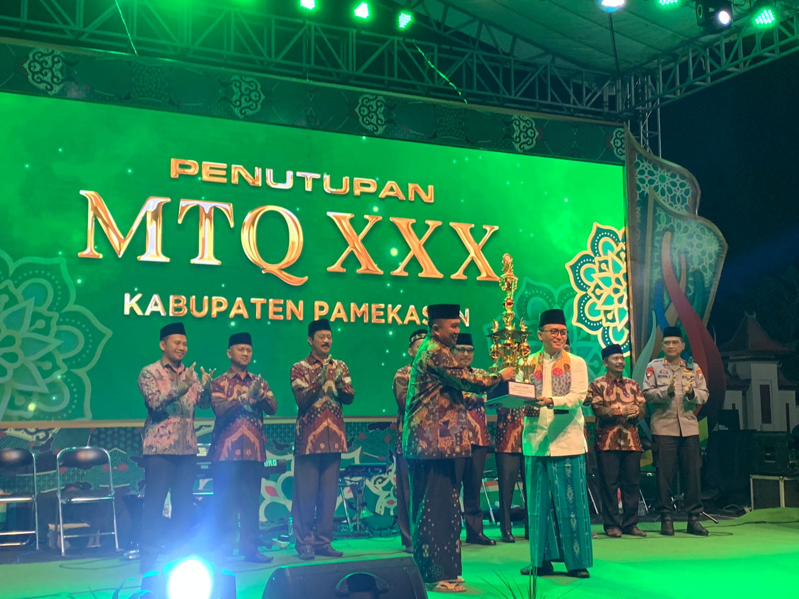 Penutupan MTQ ke-XXX Pamekasan 