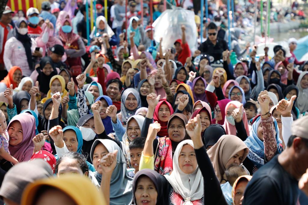 Warga Bojonegoro, Jawa Timur dukung Ganjar