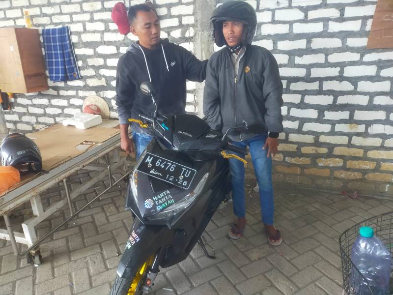 Begal payudara di Sumenep pakai helem usai ditangkap