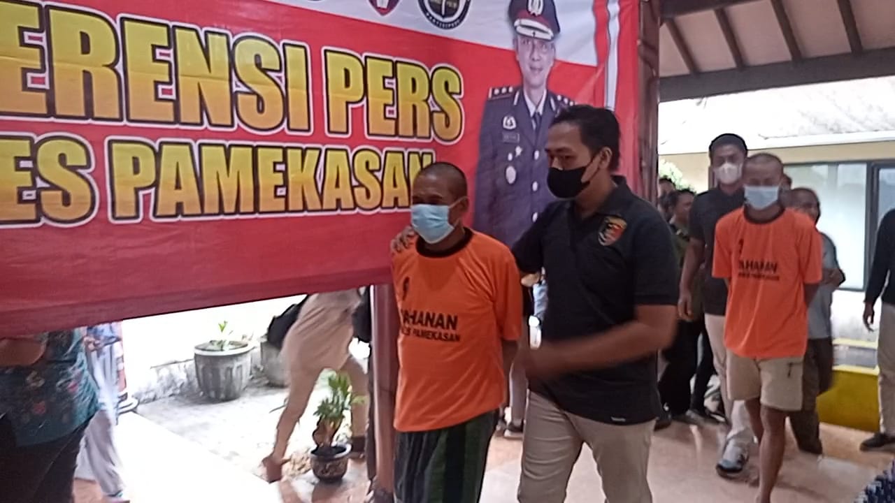 Dua pelaku pembajar truks tembakau di Pamekasan