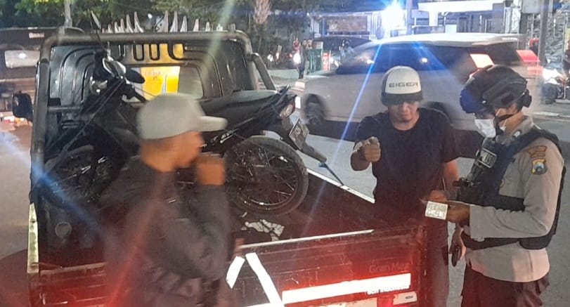 Terjaring razia balap kuda liar