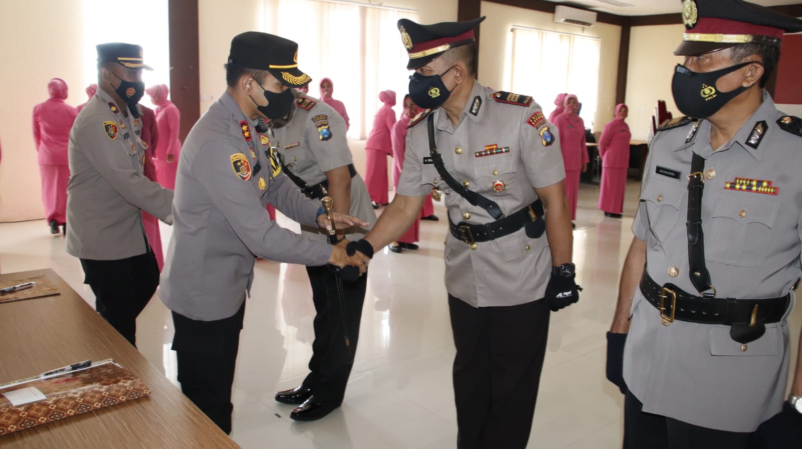 Sertijab jajaran Polres Sumenep