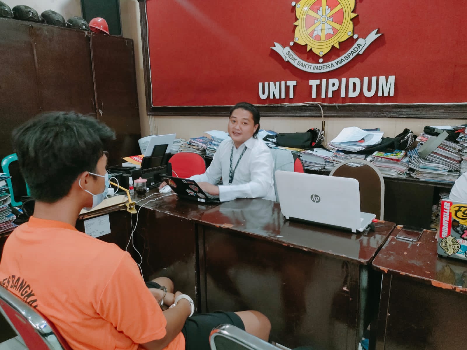 Pelaku perampas HP di Polres Bangkalan