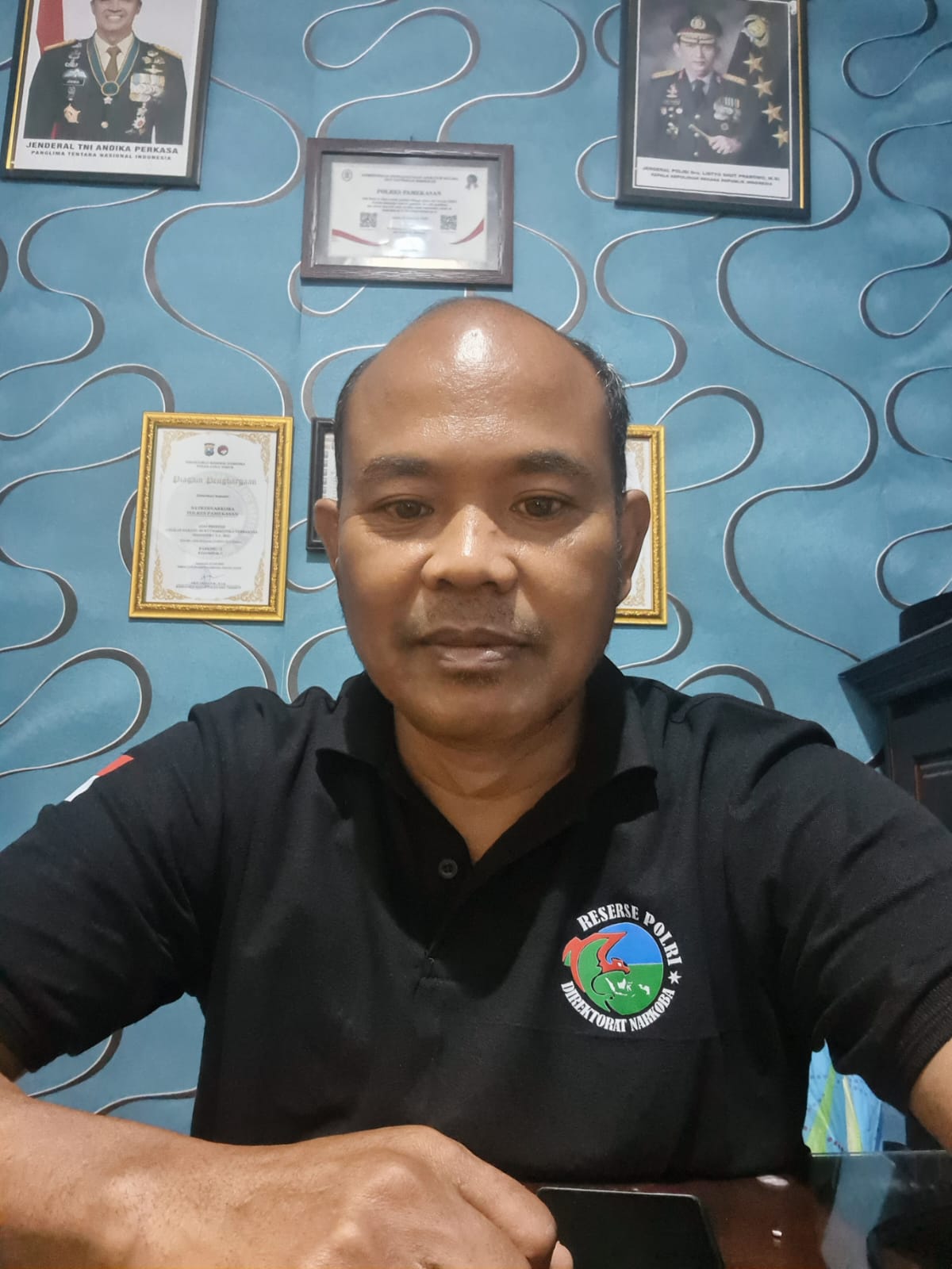 Kasat Resnarkoba Polres Pamekasan AKP Junairi Tirto Admojo
