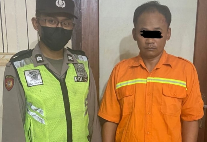 Pelaku pencurian didampingi Polisi