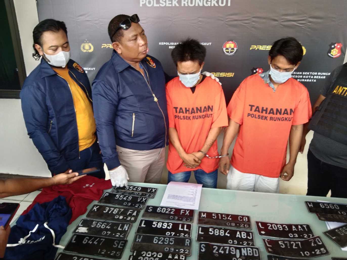 Pelaku penadah dan pengirim kendaraan curian 