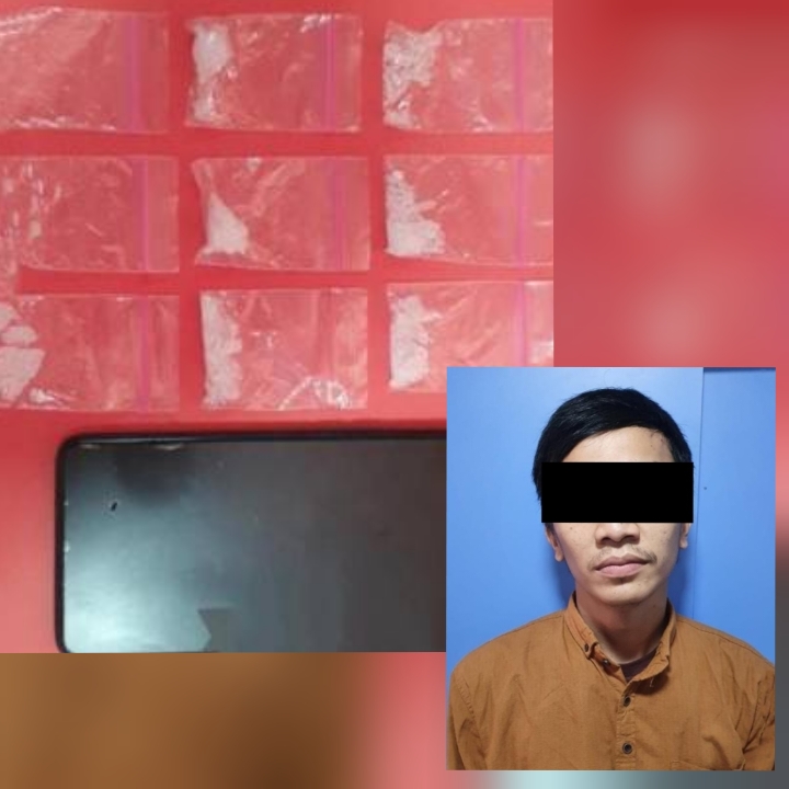 Pelaku narkotika dan barang buktinya