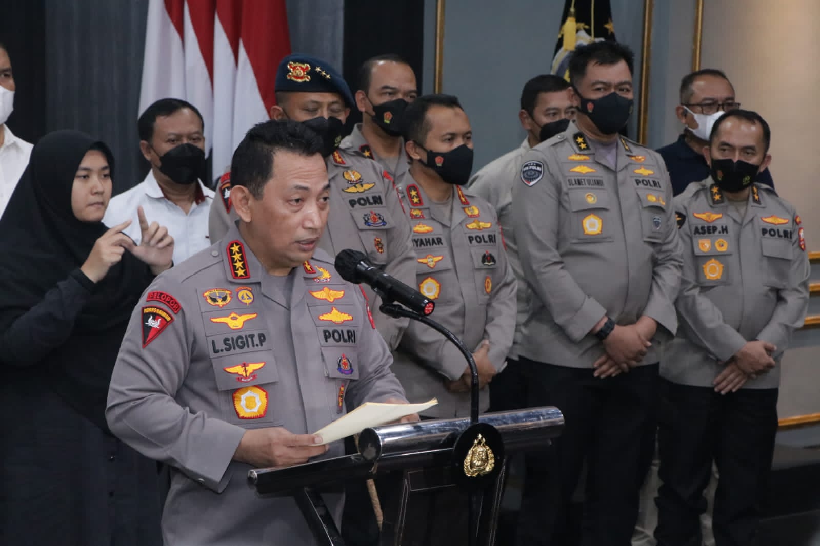 Kapolri Jenderal Listyo Sigit Prabowo