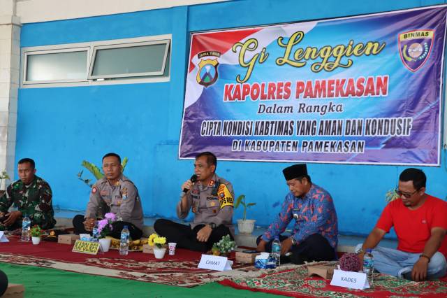 Lenggien, Dalam Rangka Cipta Kondisi di Pamekasan 