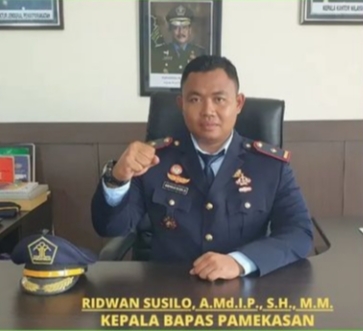 Kepala Balai Pemasyarakatan (BAPAS) Pamekasan, Ridwan Susilo