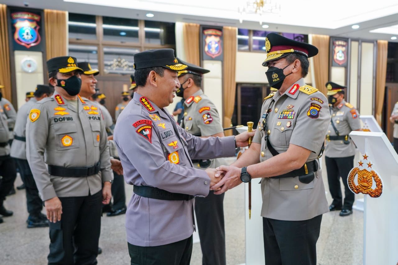 Kapolri pimpin serah terima beberapa pejabat Tinggi Polri
