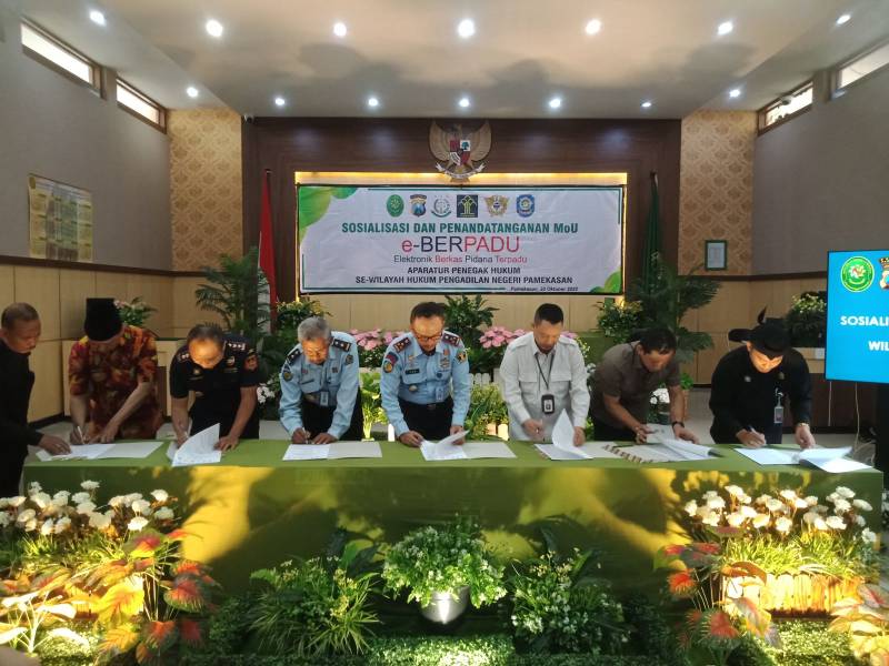 Sosialisasi E-Berpadu Pamekasan 