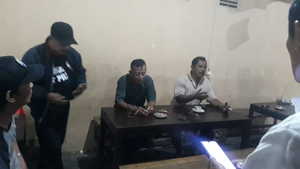 Kediaman Kades Batangsaren, ditemui Ketua LPM dan Ketua LAD