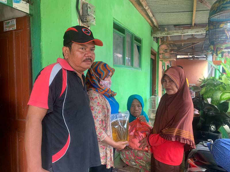 Penterahan Bantuan dari Lapas Pamekasan 