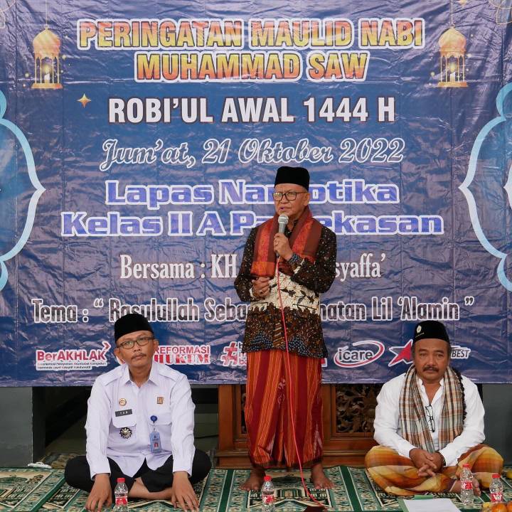Peringatan Maulud Nabi Lapas Narkotika Kelas IIA Pamekasan