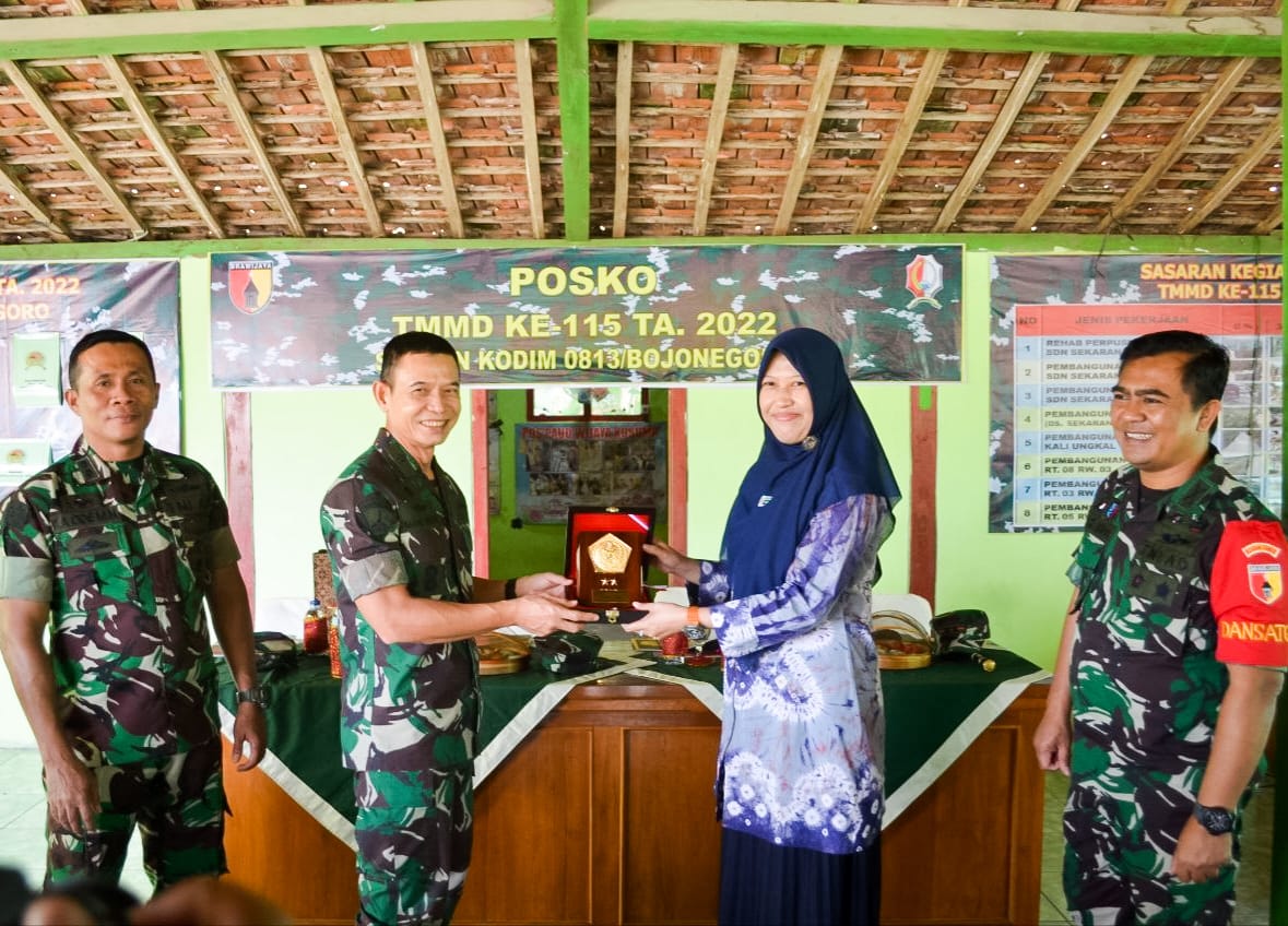 TMMD ke- 115 tahun 2022 di Kabupaten Bojonegoro 