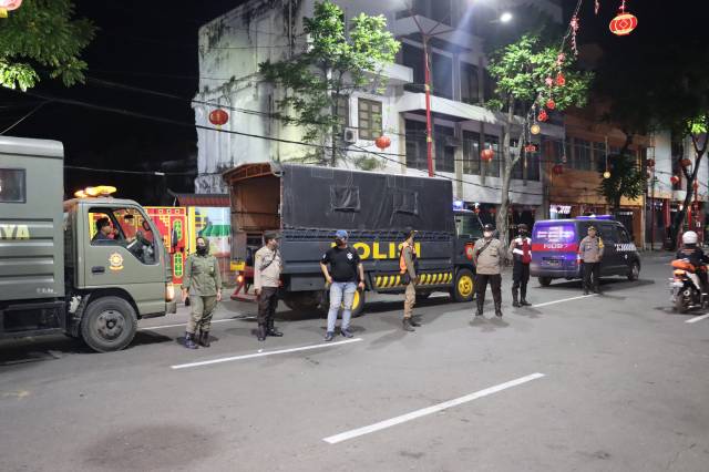 Patroli skala besar Polres Tanjung Perak