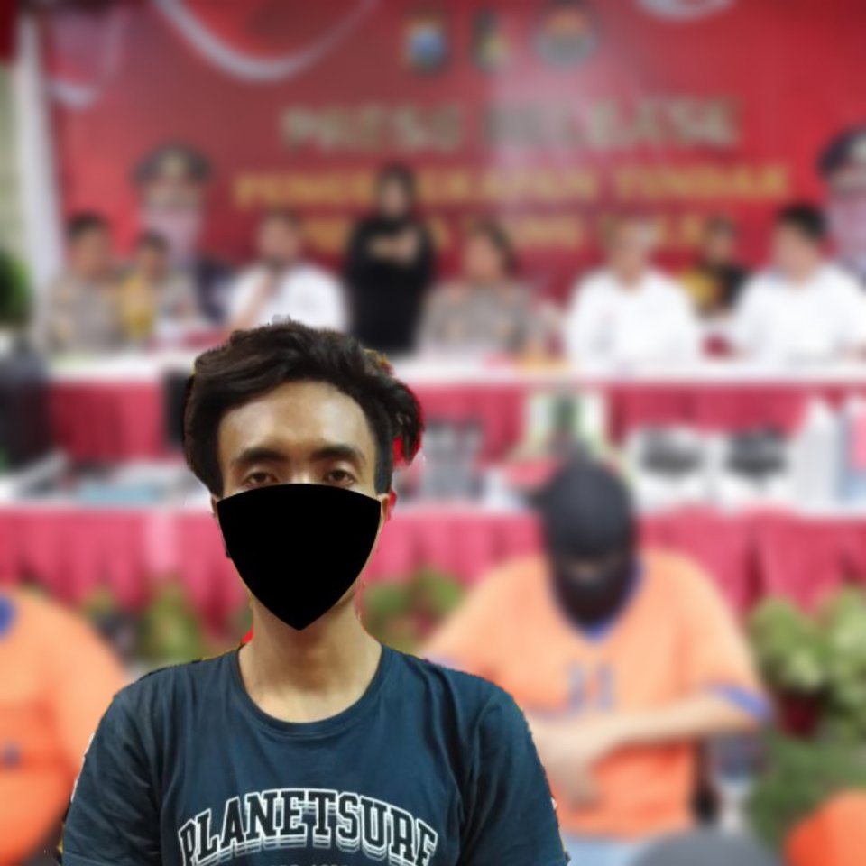 Pelaku Curanmor dibekuk Resmob Polrestabes Surabaya