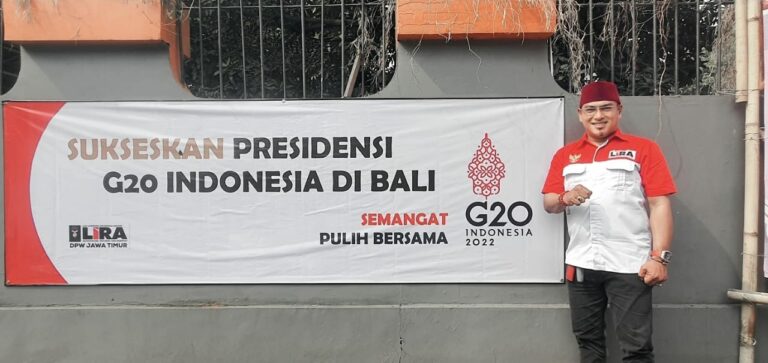 Gubernur LiRA Jatim Bambang Asraf